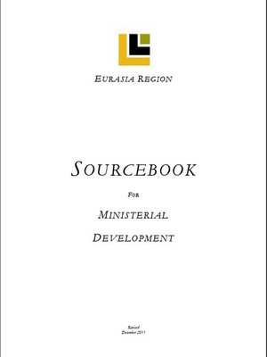 cover image of Eurasia Region Sourebook for Ministerial Development